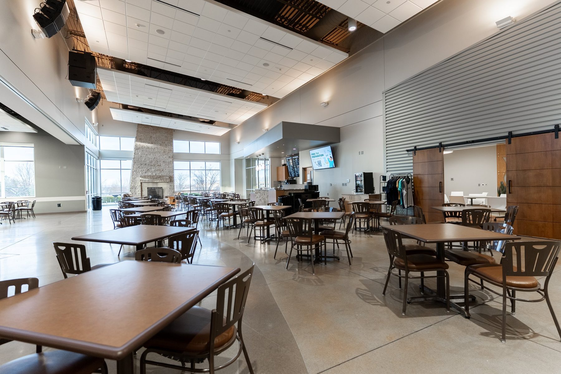 The café at the Valley Community Center
